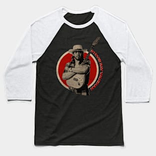 Stevie Ray on red color Baseball T-Shirt